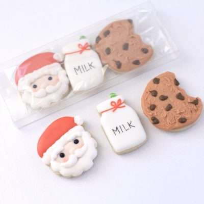 Santa's Milk and Cookie Mini Set