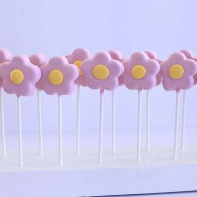 Lemon Flower Pops