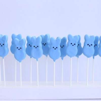 Vanilla Peep Pops