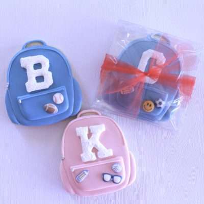 Personalized Backpack Cookie